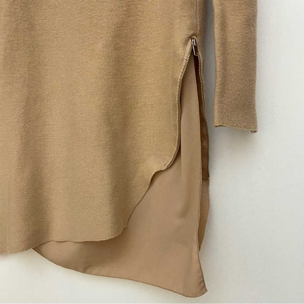 Camel Knit Tunic Sweater - Picture 3 of 6